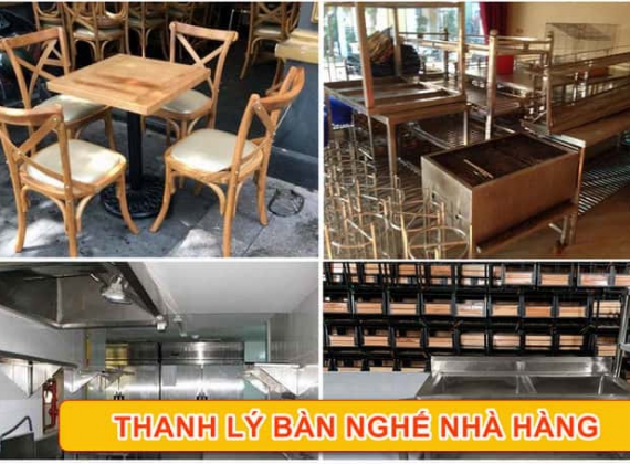 Thanh Lý Nhà Hàng Giá Cao - Nhanh Chóng Chuyên Nghiệp Tại TP.HCM